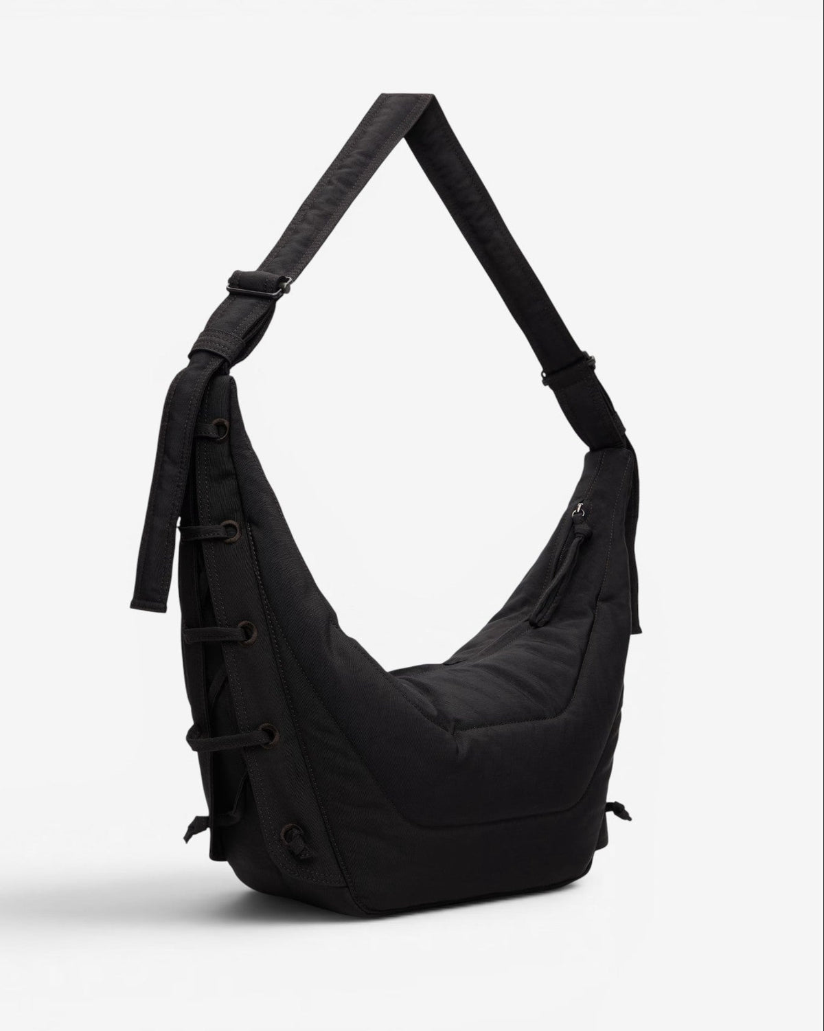 {M.Lu}  Lemaire Medium Soft Game Bag Dark Chocolate