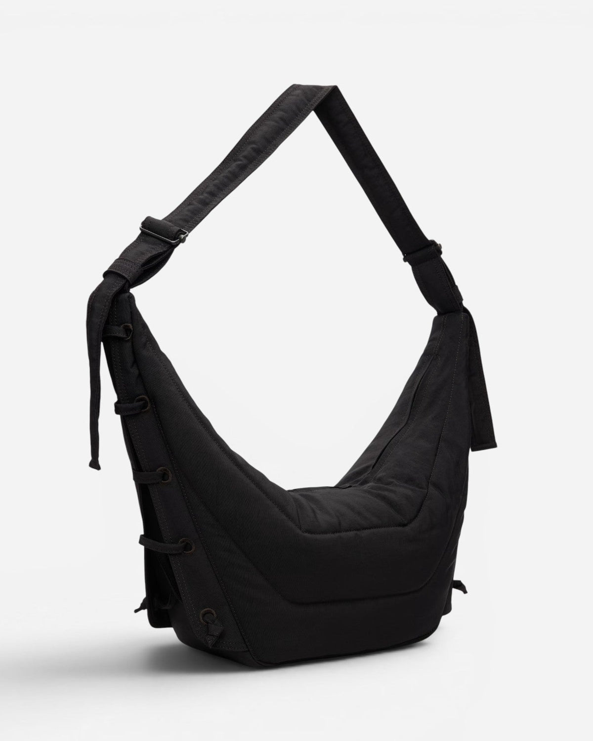 {M.Lu}  Lemaire Medium Soft Game Bag Dark Chocolate