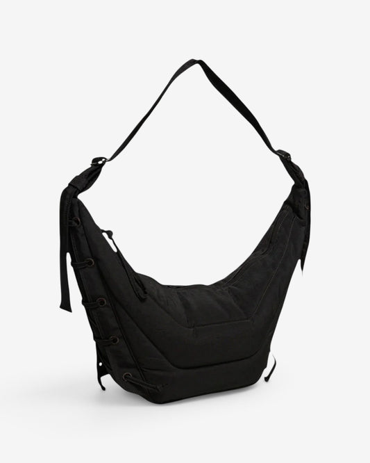{M.Lu}  Lemaire Medium Soft Game Bag Dark Chocolate