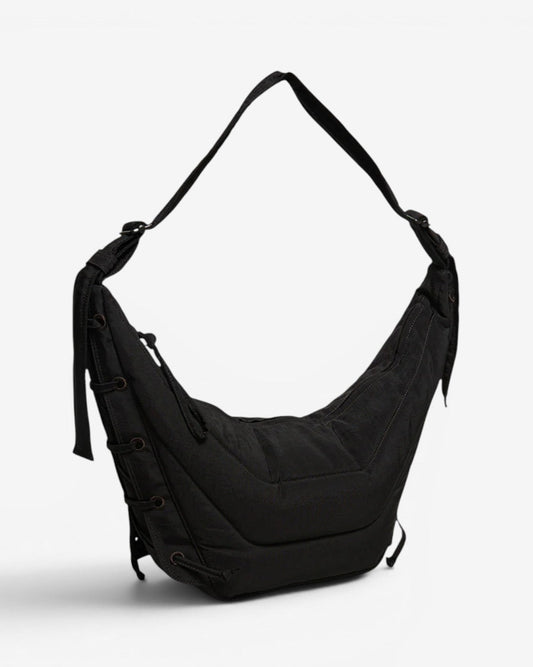 {M.Lu}  Lemaire Medium Soft Game Bag Dark Chocolate