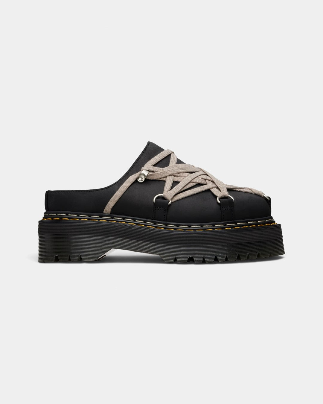 {M.Lu} Dr.Martens  Rick Owens Megalace Mules