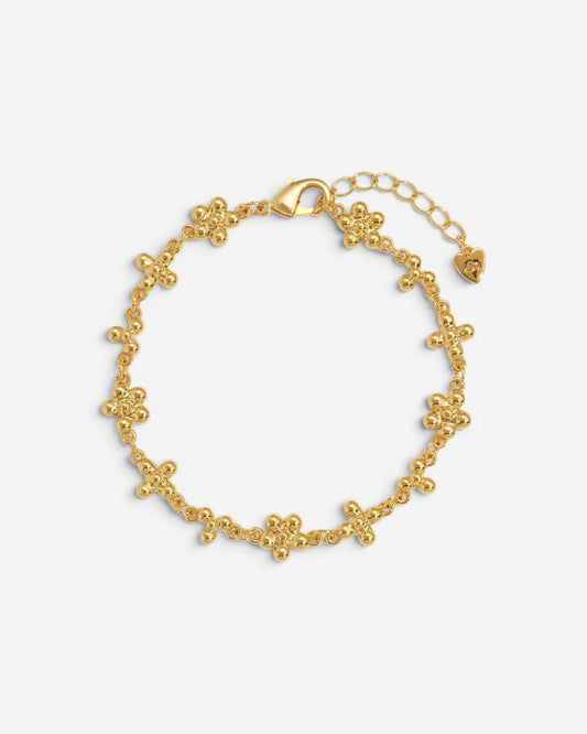 {M.Lu} en route Daisy Molecule Bracelet