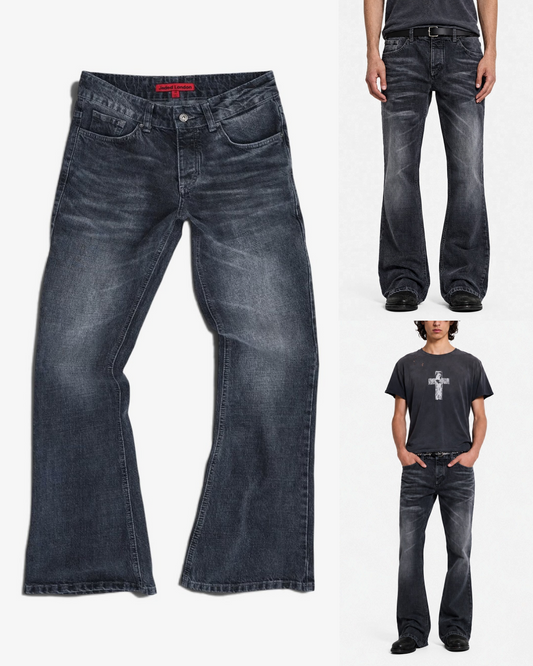 {M.Lu} Jaded London Jude Bootcut Jeans