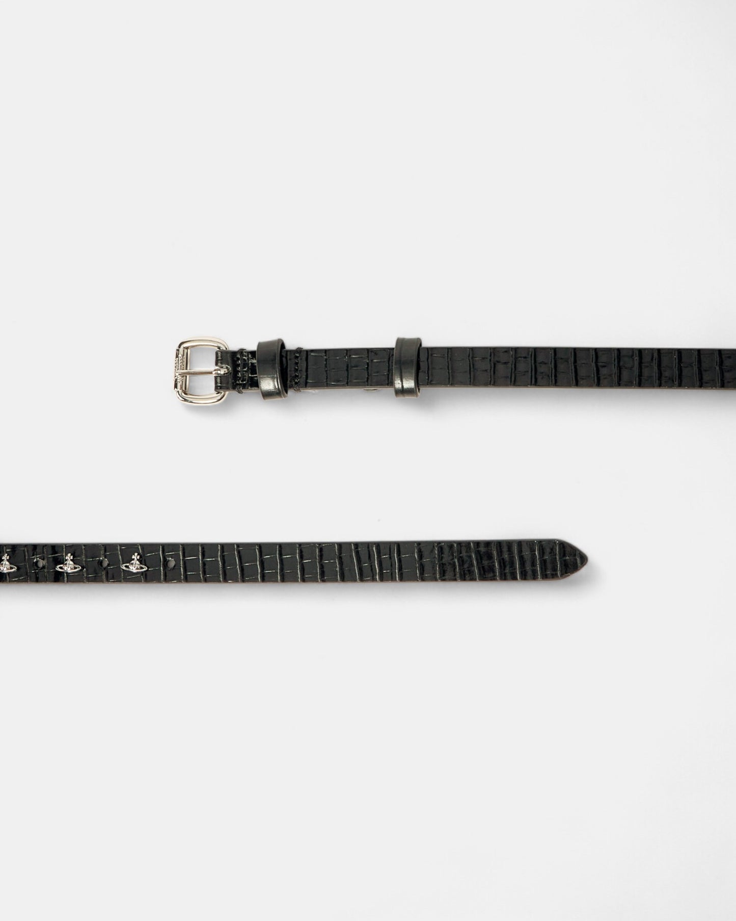 {M.Lu} Vivienne Westwood Mini Alex Orb Stud Buckle Belt