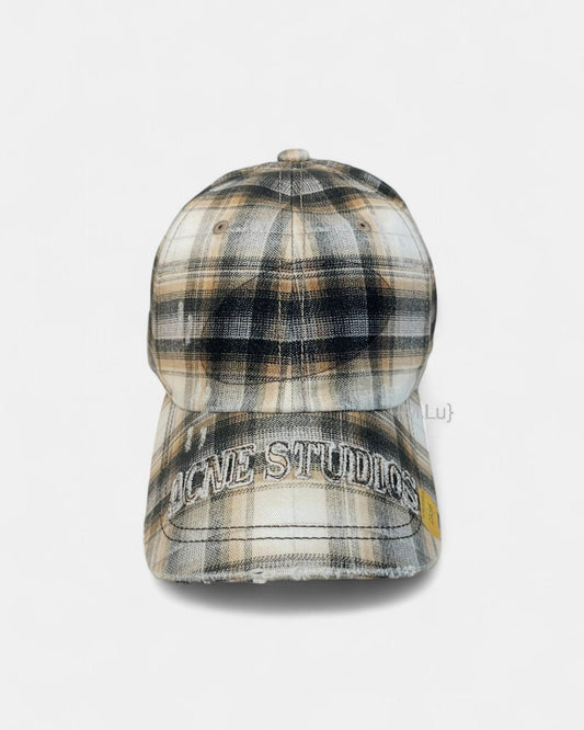 {M.Lu} Acne Studios Distressed Cap