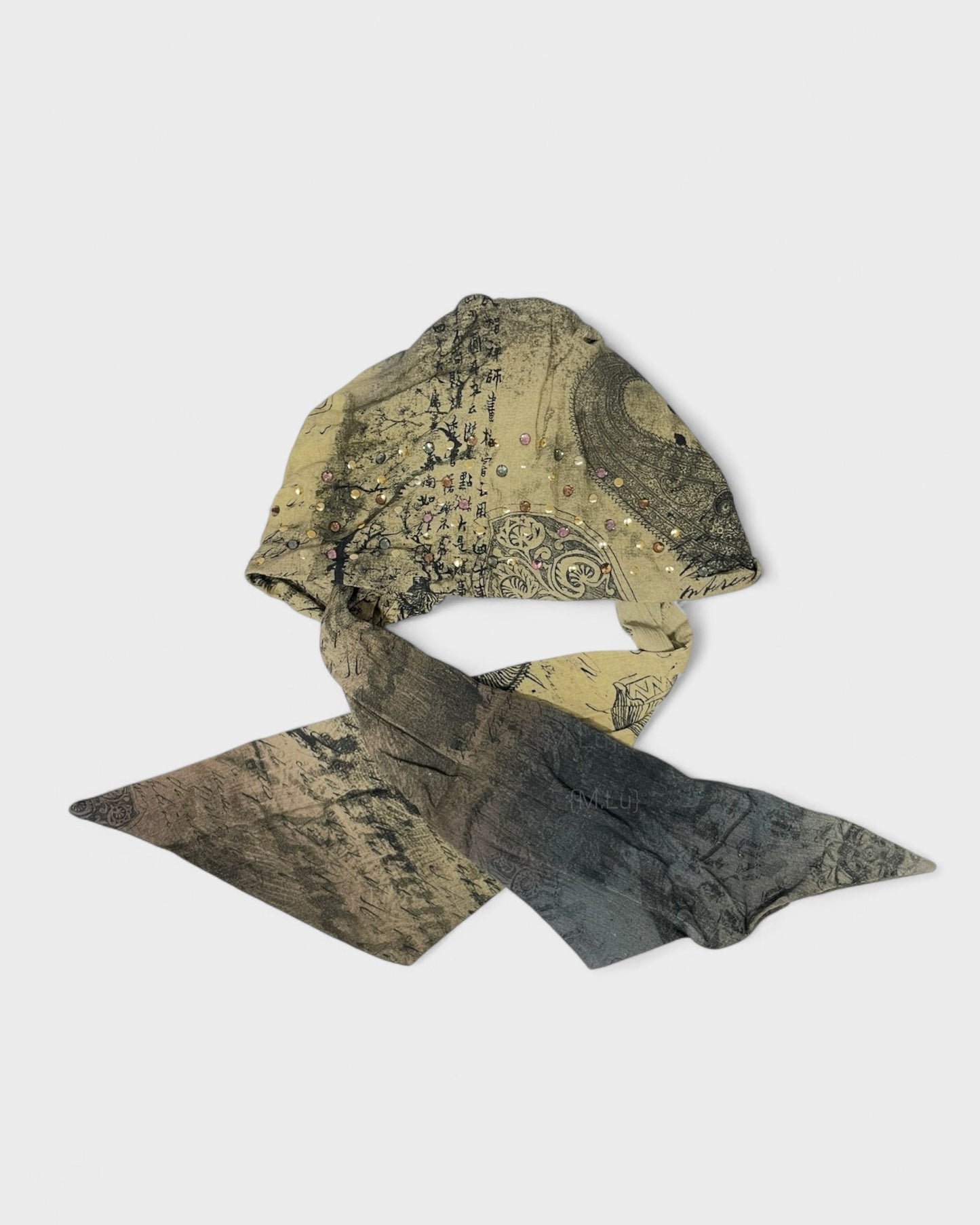 {M.Lu} Jaded London Studded Headscarf